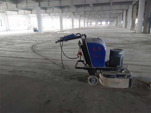 新建廠房地麵打磨