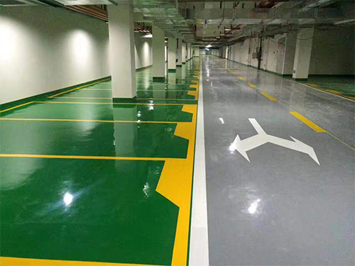 停車場地坪漆施（shī）工